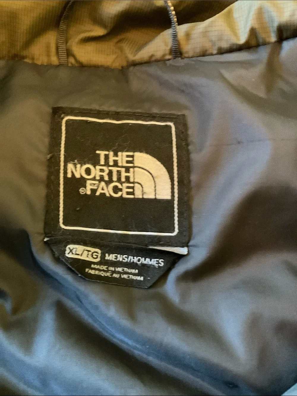 Men’s Size XL The North Face Jacket, Great. Condition Army Green Color
